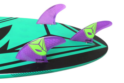 Airush one set of FCS surfing board fins