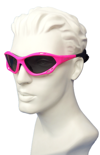 Pink frame gray color lens